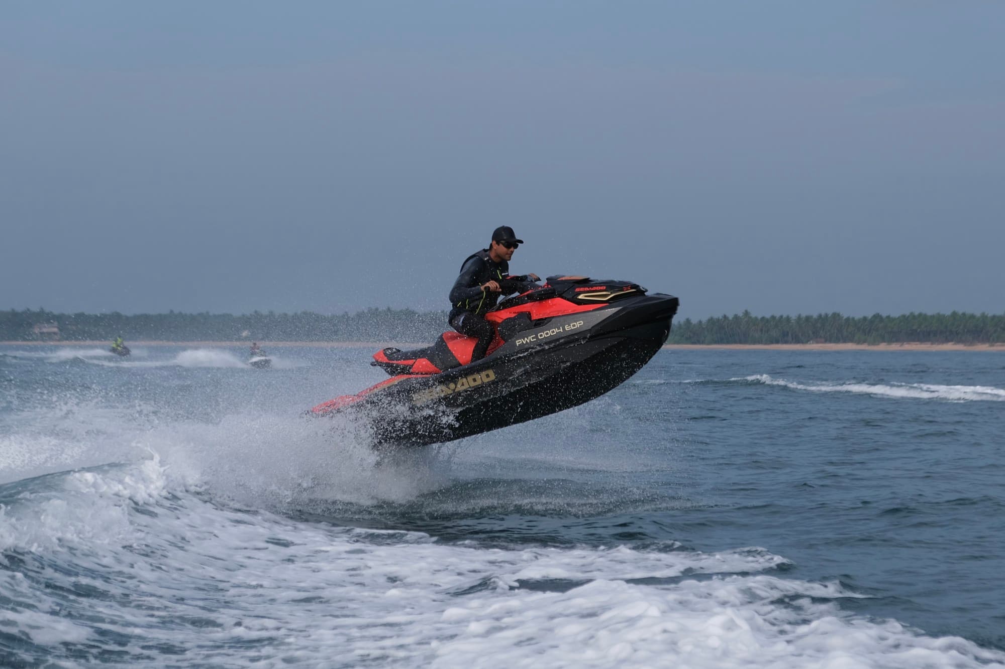 A man riding a Sea-Doo jetski by Debug Auto exclusive